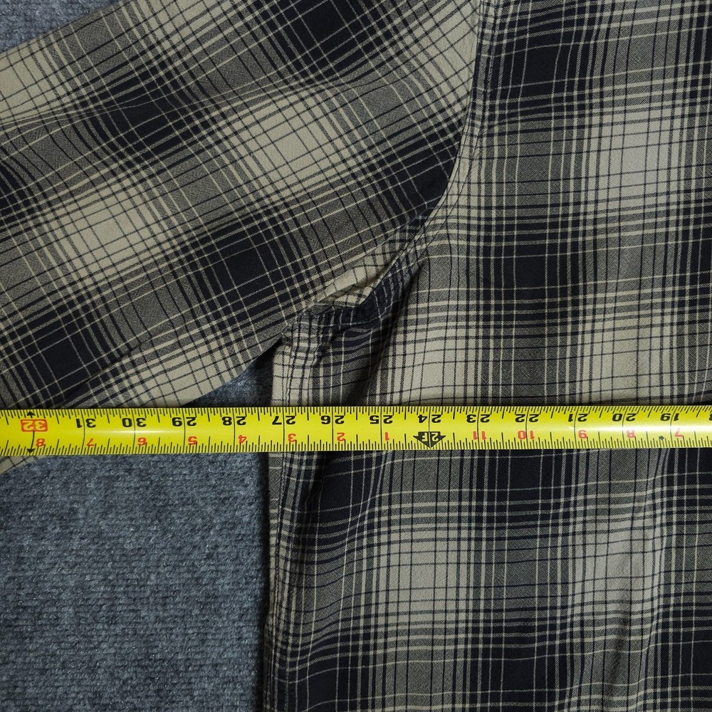 Filson Plaid Button Down Shirt Mens Size 3XL Long Sleeve Flannel Pockets Work - Picture 6 of 8